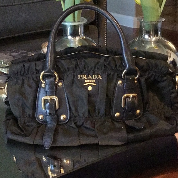 Prada Brown Nylon Tote - Picture 1 of 5